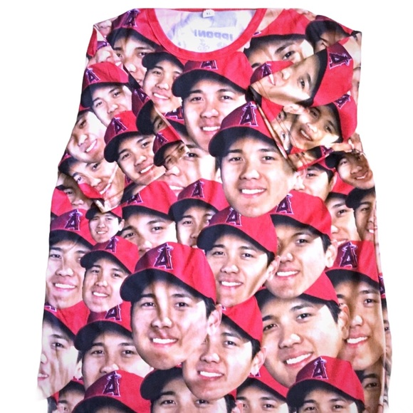 ANGELS OHTANI SHIRT Size XL NWT RARE - Picture 2 of 4
